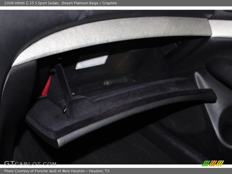 Desert Platinum Beige / Graphite 2008 Infiniti G 35 S Sport Sedan