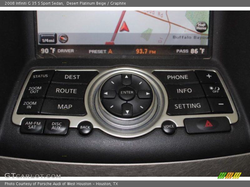 Desert Platinum Beige / Graphite 2008 Infiniti G 35 S Sport Sedan