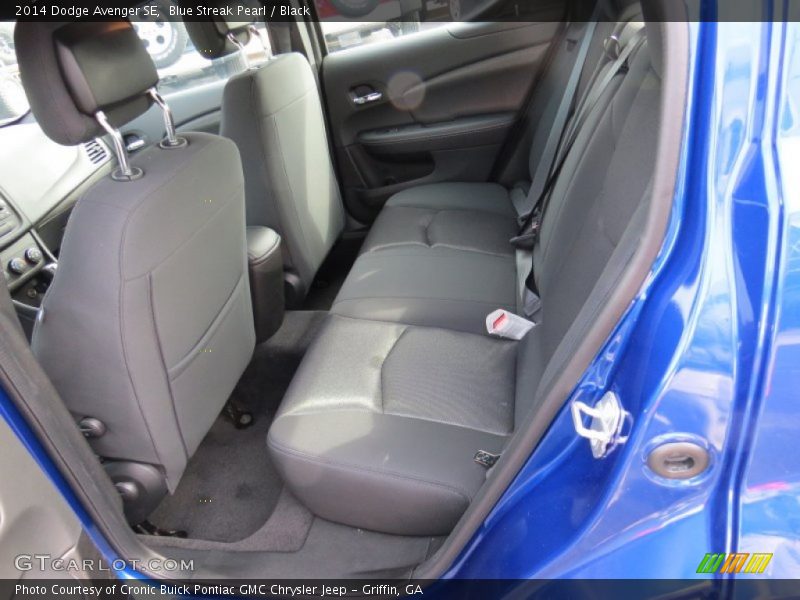 Blue Streak Pearl / Black 2014 Dodge Avenger SE