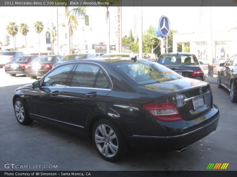 Black / Almond/Mocha 2011 Mercedes-Benz C 300 Luxury