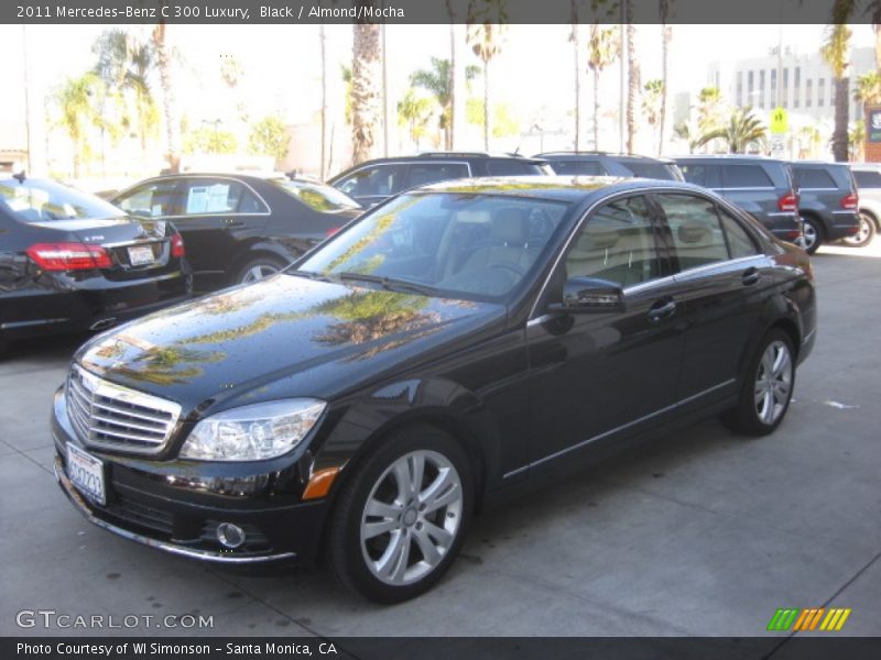 Black / Almond/Mocha 2011 Mercedes-Benz C 300 Luxury