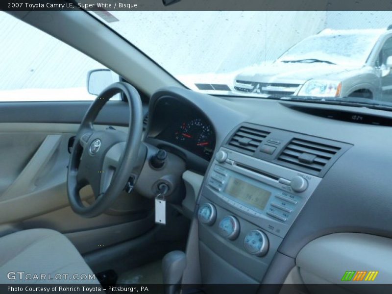 Super White / Bisque 2007 Toyota Camry LE