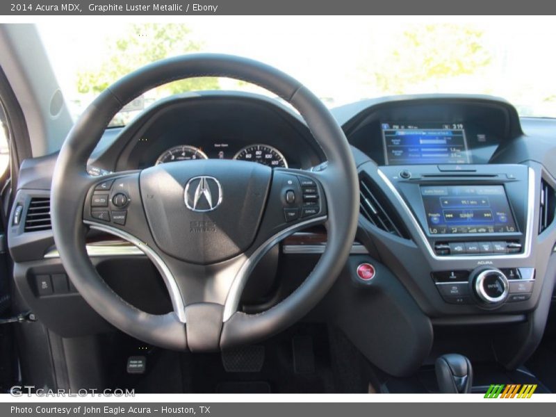 Graphite Luster Metallic / Ebony 2014 Acura MDX