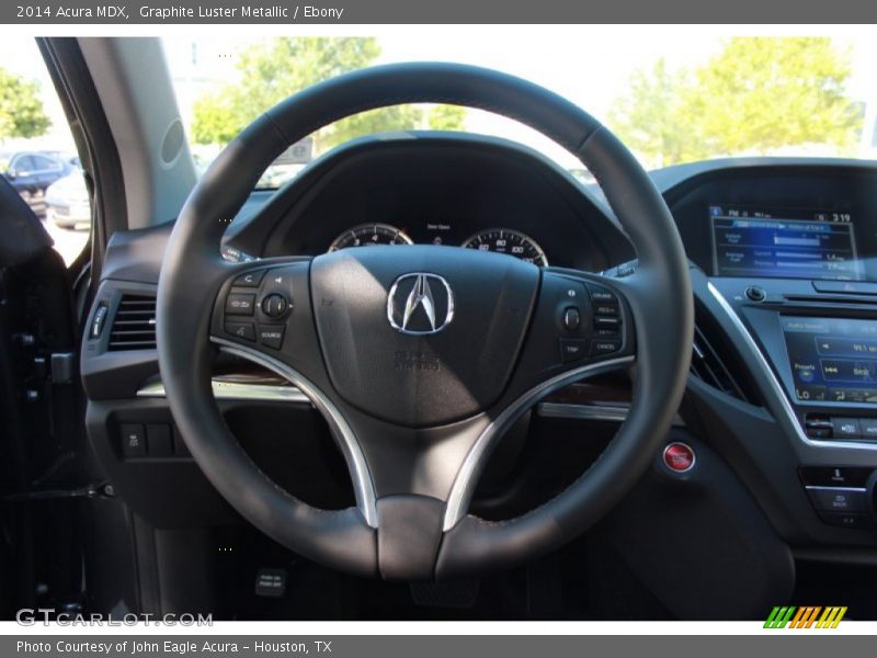 Graphite Luster Metallic / Ebony 2014 Acura MDX