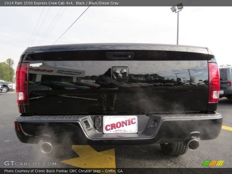 Black / Black/Diesel Gray 2014 Ram 1500 Express Crew Cab 4x4