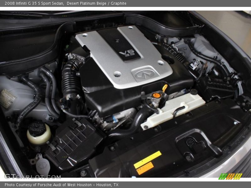 Desert Platinum Beige / Graphite 2008 Infiniti G 35 S Sport Sedan