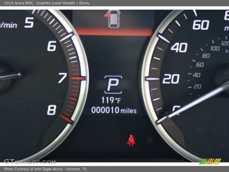 Graphite Luster Metallic / Ebony 2014 Acura MDX