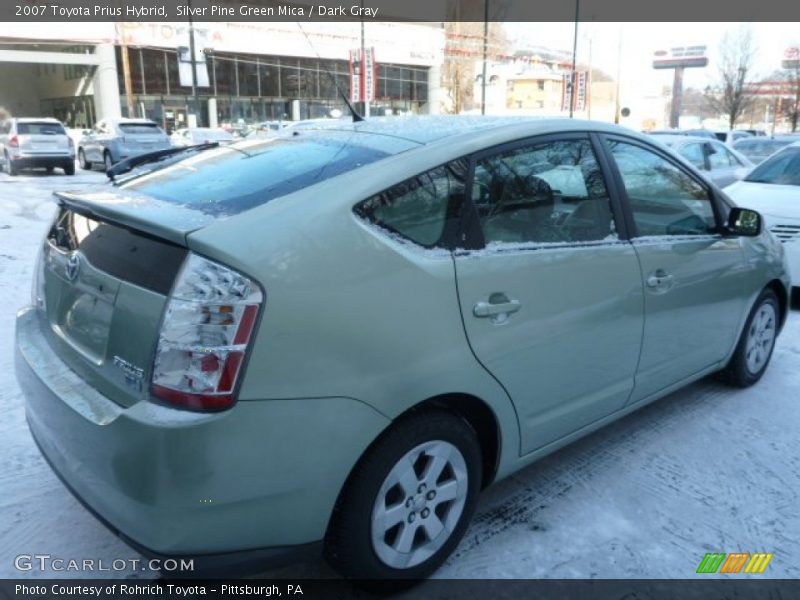 Silver Pine Green Mica / Dark Gray 2007 Toyota Prius Hybrid