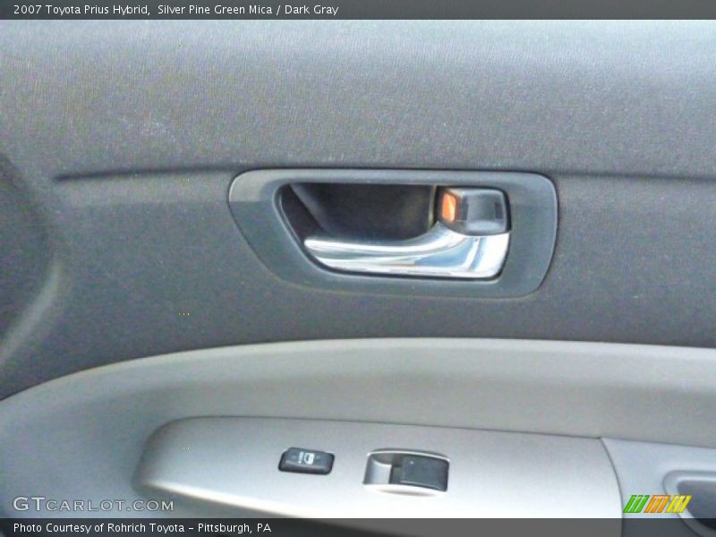 Silver Pine Green Mica / Dark Gray 2007 Toyota Prius Hybrid