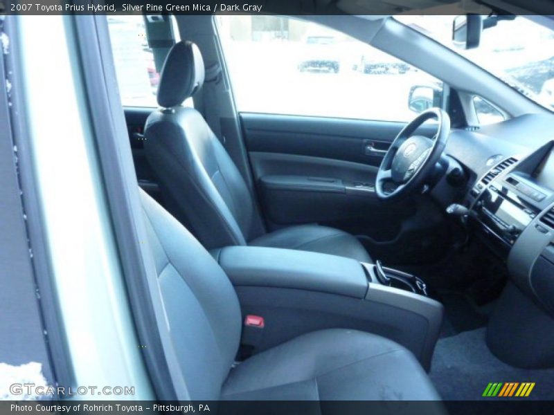 Silver Pine Green Mica / Dark Gray 2007 Toyota Prius Hybrid