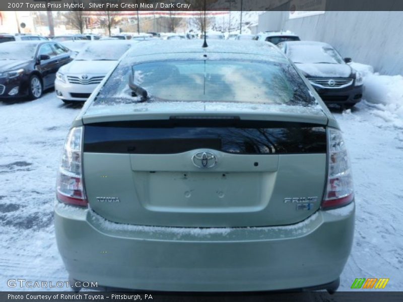 Silver Pine Green Mica / Dark Gray 2007 Toyota Prius Hybrid