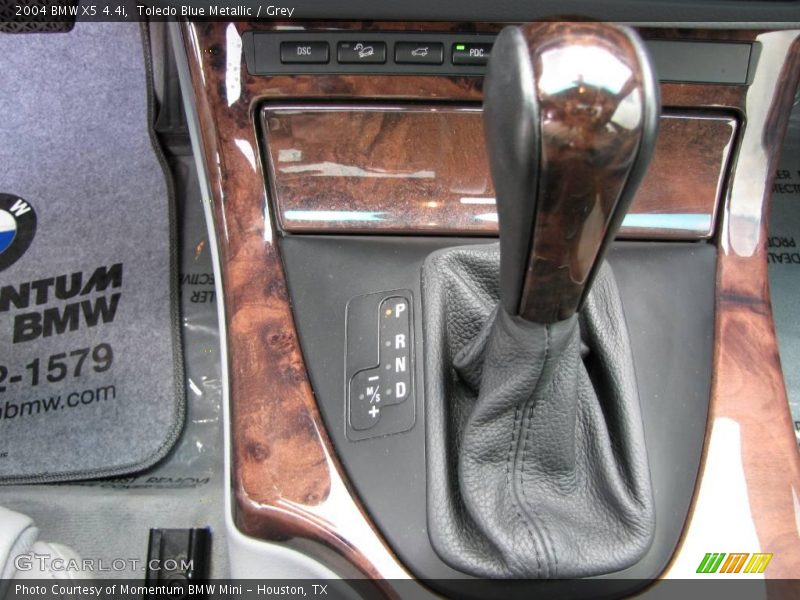 Toledo Blue Metallic / Grey 2004 BMW X5 4.4i