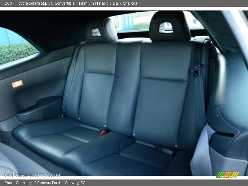 Titanium Metallic / Dark Charcoal 2007 Toyota Solara SLE V6 Convertible