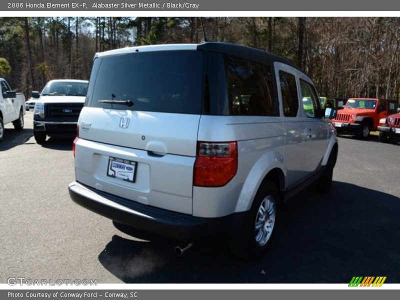 Alabaster Silver Metallic / Black/Gray 2006 Honda Element EX-P