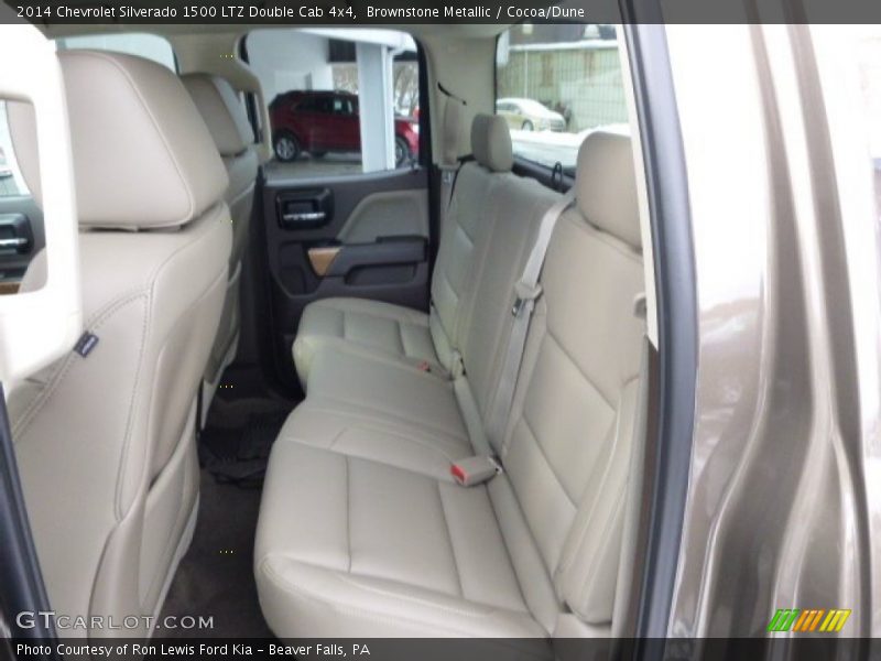 Rear Seat of 2014 Silverado 1500 LTZ Double Cab 4x4