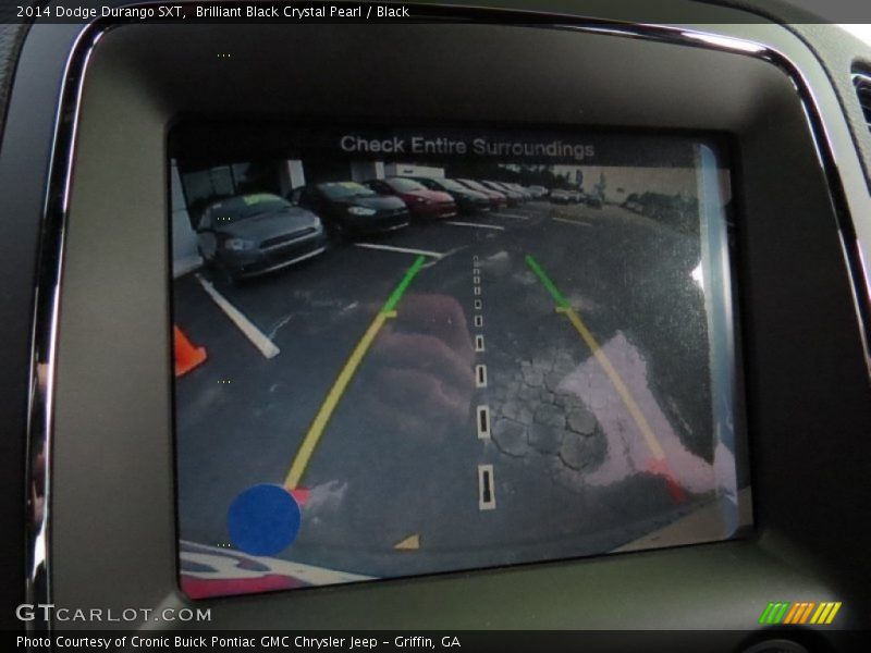 Brilliant Black Crystal Pearl / Black 2014 Dodge Durango SXT