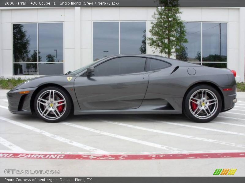 Grigio Ingrid (Grey) / Nero (Black) 2006 Ferrari F430 Coupe F1