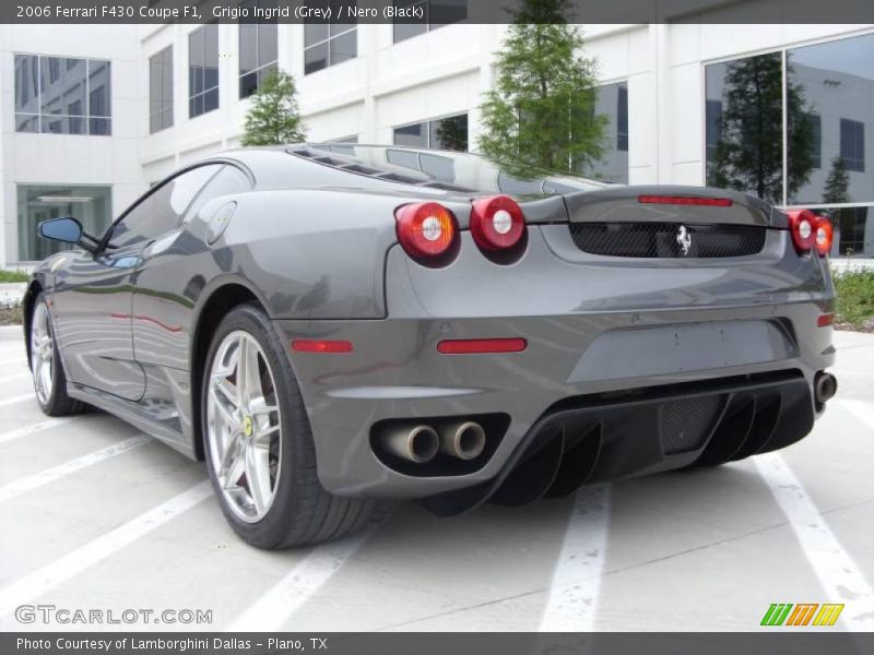 Grigio Ingrid (Grey) / Nero (Black) 2006 Ferrari F430 Coupe F1