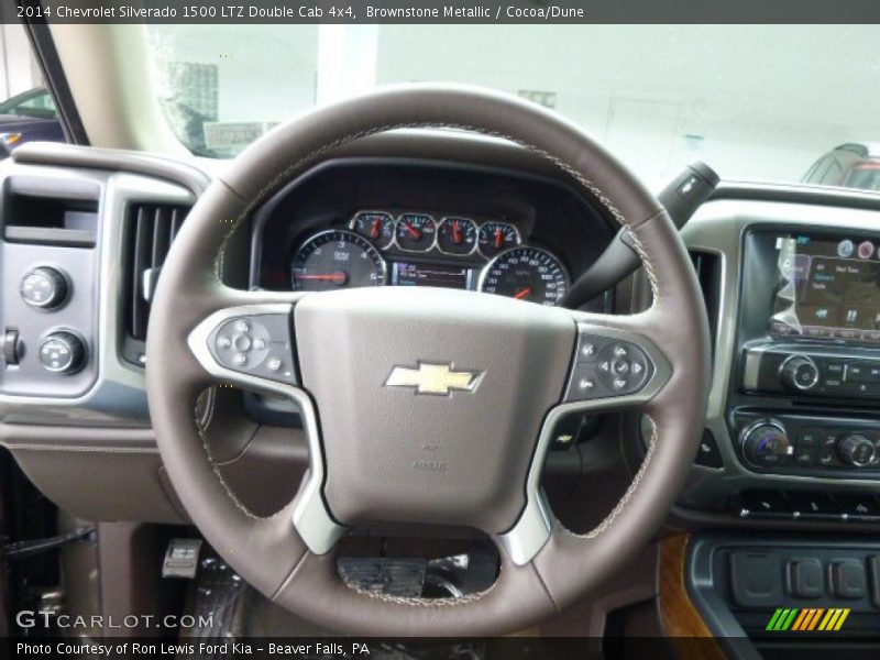  2014 Silverado 1500 LTZ Double Cab 4x4 Steering Wheel