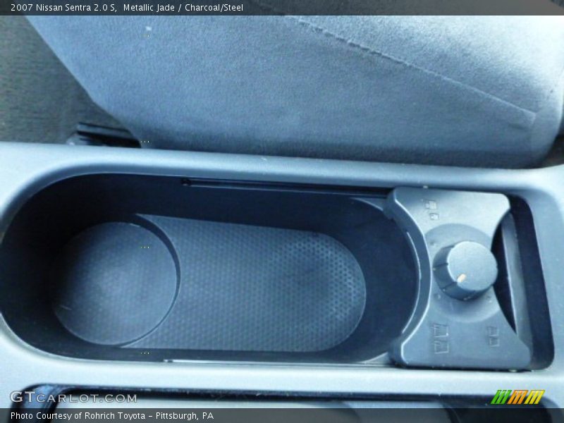 Metallic Jade / Charcoal/Steel 2007 Nissan Sentra 2.0 S