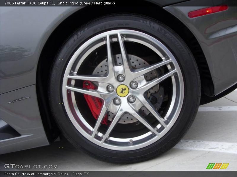 Grigio Ingrid (Grey) / Nero (Black) 2006 Ferrari F430 Coupe F1