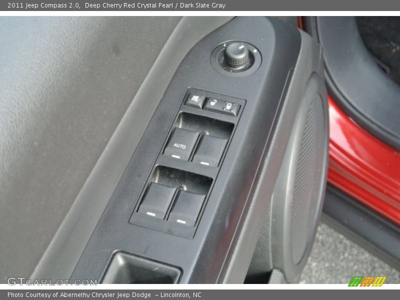 Deep Cherry Red Crystal Pearl / Dark Slate Gray 2011 Jeep Compass 2.0