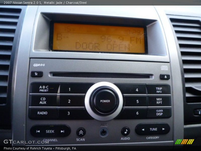 Controls of 2007 Sentra 2.0 S