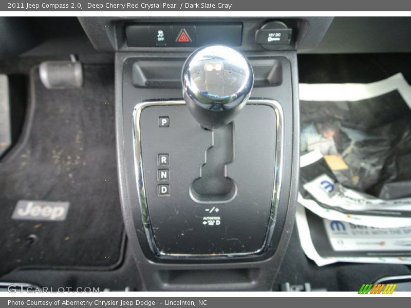 Deep Cherry Red Crystal Pearl / Dark Slate Gray 2011 Jeep Compass 2.0