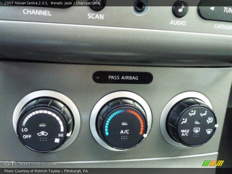 Controls of 2007 Sentra 2.0 S