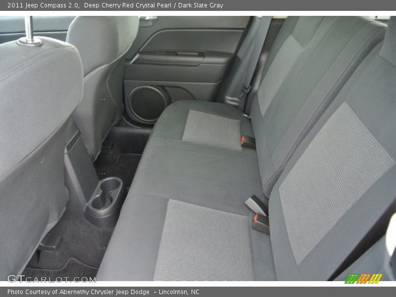 Deep Cherry Red Crystal Pearl / Dark Slate Gray 2011 Jeep Compass 2.0