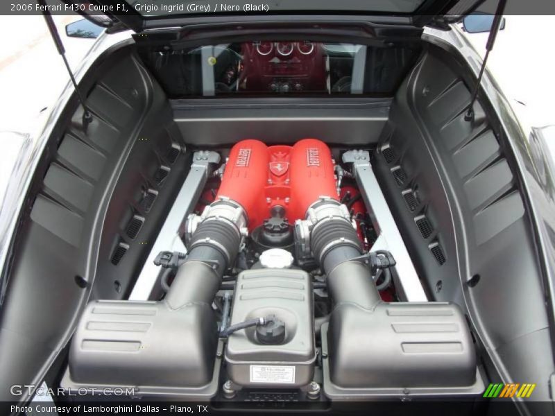 Grigio Ingrid (Grey) / Nero (Black) 2006 Ferrari F430 Coupe F1