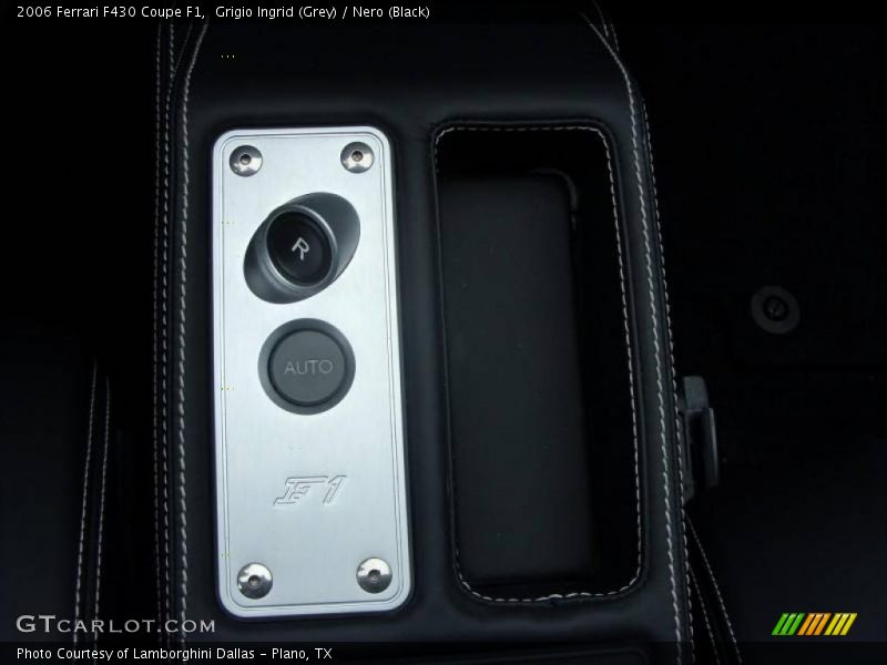 Grigio Ingrid (Grey) / Nero (Black) 2006 Ferrari F430 Coupe F1