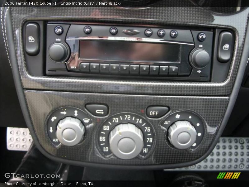 Grigio Ingrid (Grey) / Nero (Black) 2006 Ferrari F430 Coupe F1