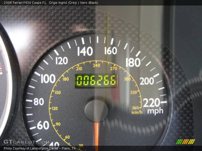 Grigio Ingrid (Grey) / Nero (Black) 2006 Ferrari F430 Coupe F1