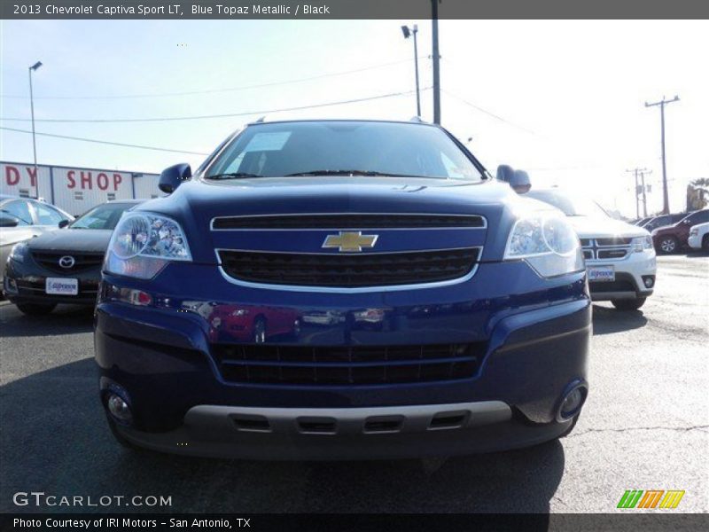 Blue Topaz Metallic / Black 2013 Chevrolet Captiva Sport LT