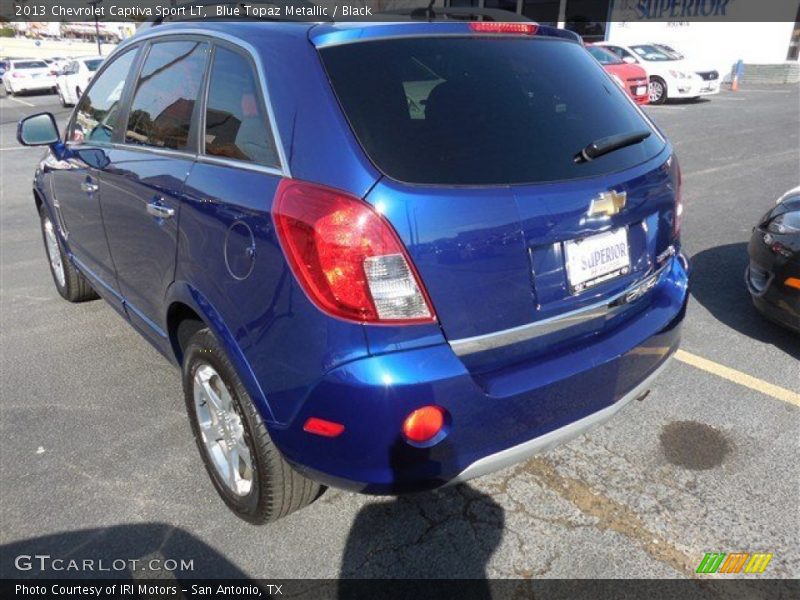 Blue Topaz Metallic / Black 2013 Chevrolet Captiva Sport LT