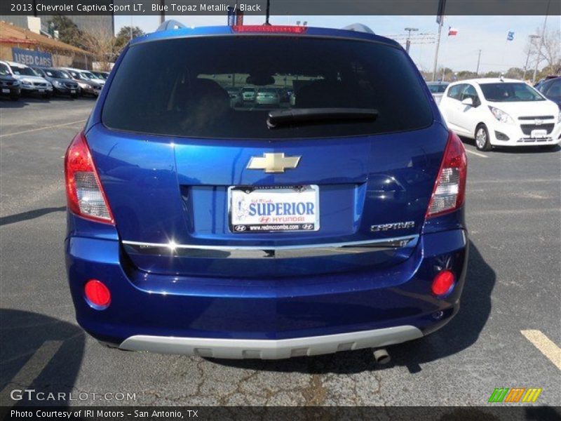 Blue Topaz Metallic / Black 2013 Chevrolet Captiva Sport LT