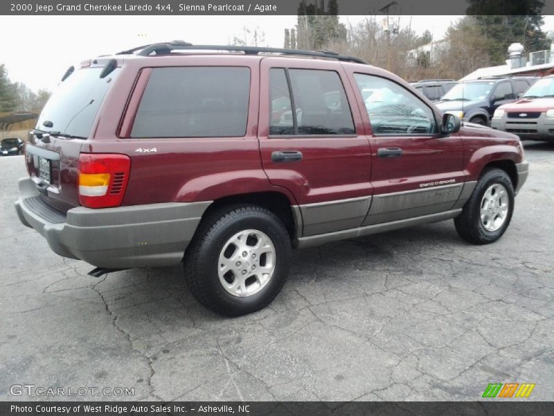Sienna Pearlcoat / Agate 2000 Jeep Grand Cherokee Laredo 4x4