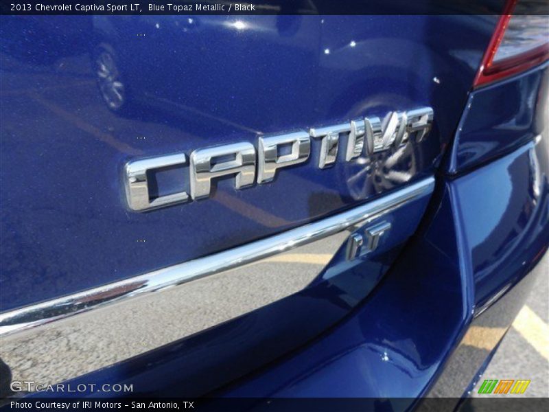 Blue Topaz Metallic / Black 2013 Chevrolet Captiva Sport LT
