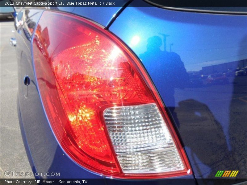 Blue Topaz Metallic / Black 2013 Chevrolet Captiva Sport LT