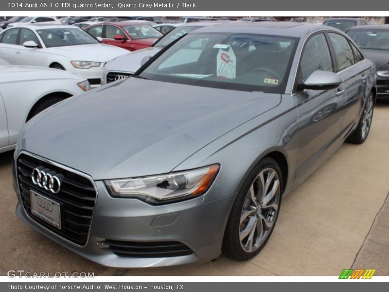 Front 3/4 View of 2014 A6 3.0 TDI quattro Sedan