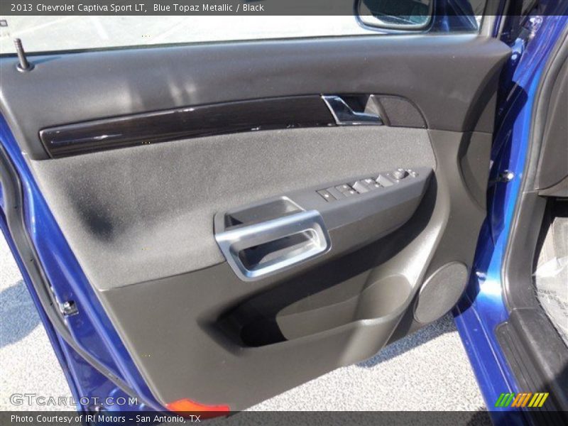 Blue Topaz Metallic / Black 2013 Chevrolet Captiva Sport LT