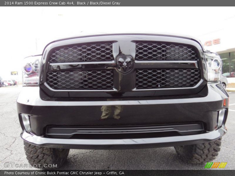 Black / Black/Diesel Gray 2014 Ram 1500 Express Crew Cab 4x4