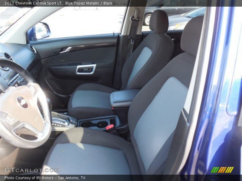 Blue Topaz Metallic / Black 2013 Chevrolet Captiva Sport LT