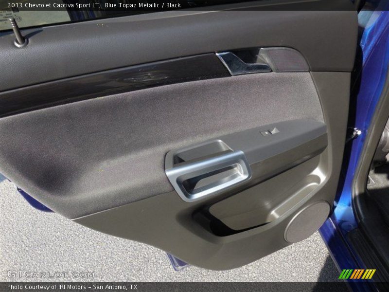 Blue Topaz Metallic / Black 2013 Chevrolet Captiva Sport LT