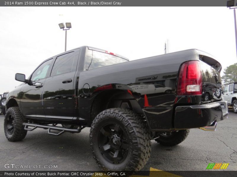 Black / Black/Diesel Gray 2014 Ram 1500 Express Crew Cab 4x4