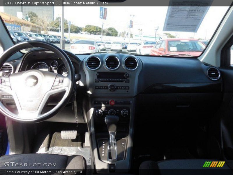 Blue Topaz Metallic / Black 2013 Chevrolet Captiva Sport LT