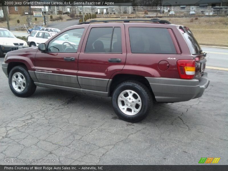 Sienna Pearlcoat / Agate 2000 Jeep Grand Cherokee Laredo 4x4