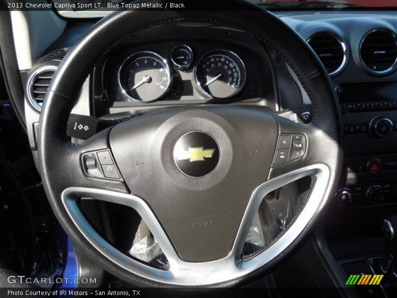 Blue Topaz Metallic / Black 2013 Chevrolet Captiva Sport LT