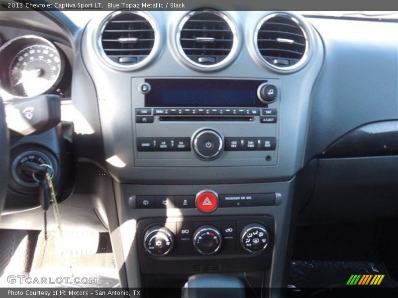 Blue Topaz Metallic / Black 2013 Chevrolet Captiva Sport LT
